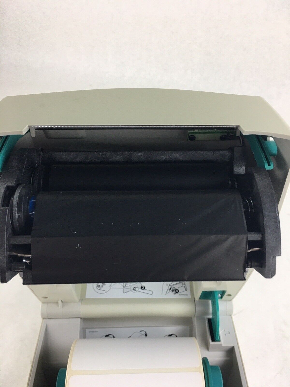 Zebra TLP 3844-Z Thermal Printer Self Tested Parts and Repair No Power Supply