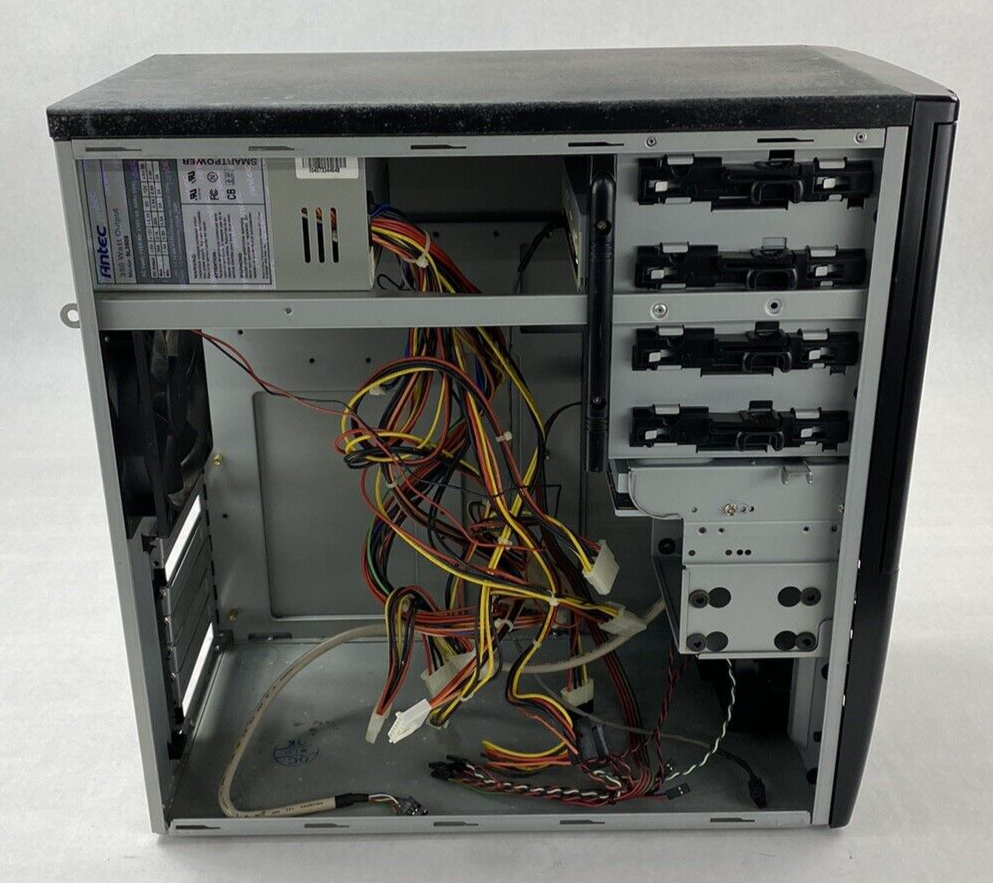 Antec SLK2650-BQE ATX Mid Tower Case with Antec SL350S 350W Power Supply