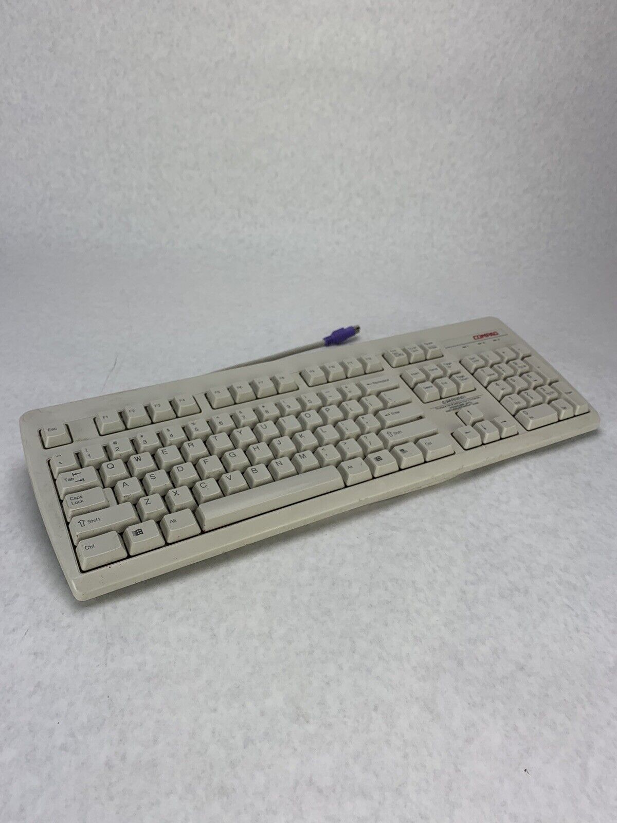 Compaq Computer Keyboard KB-9860 166516-006 PS/2 Used