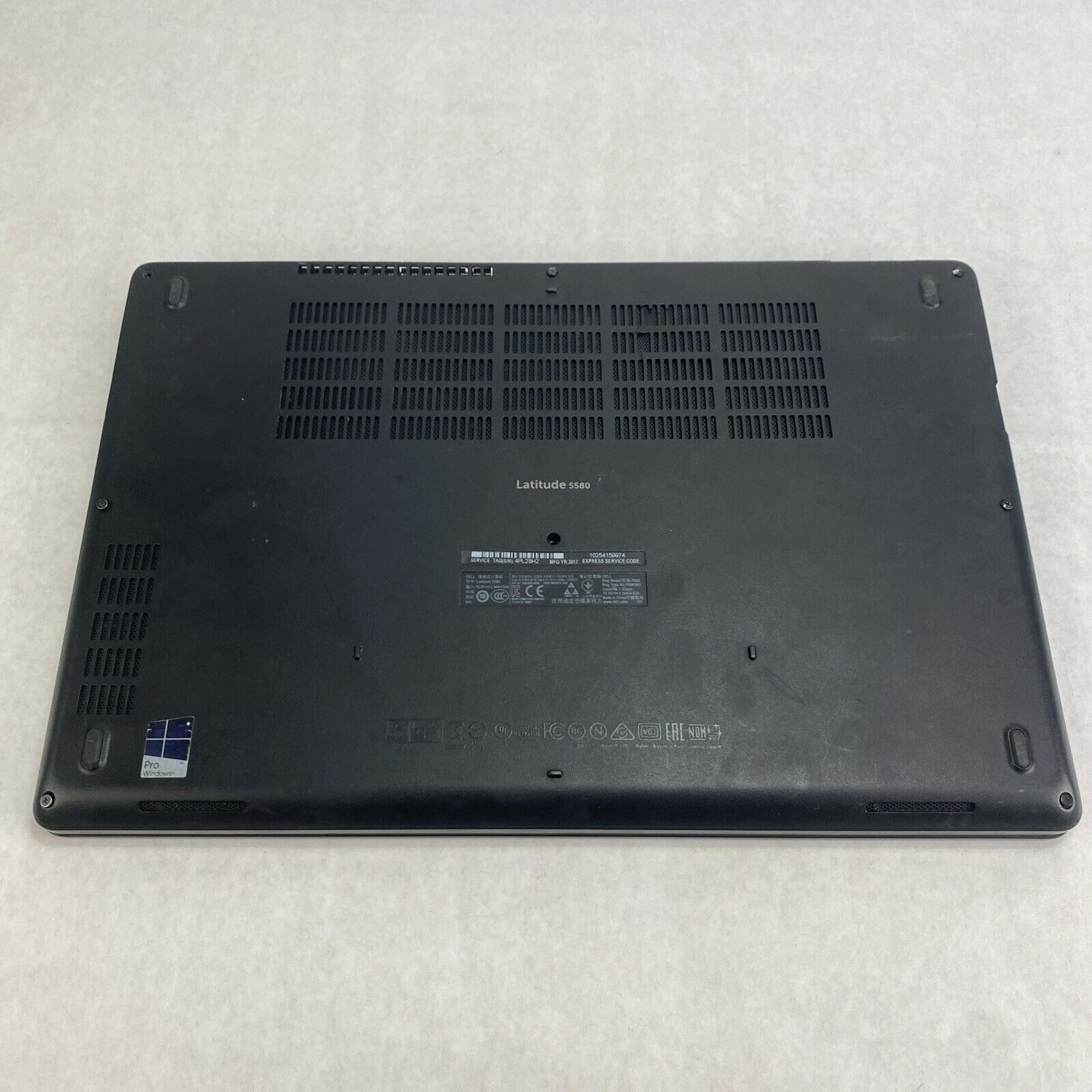 Dell Latitude 5580 Core i5-7300U 2.6GHz 8GB RAM 15.6" No Battery No HDD No OS