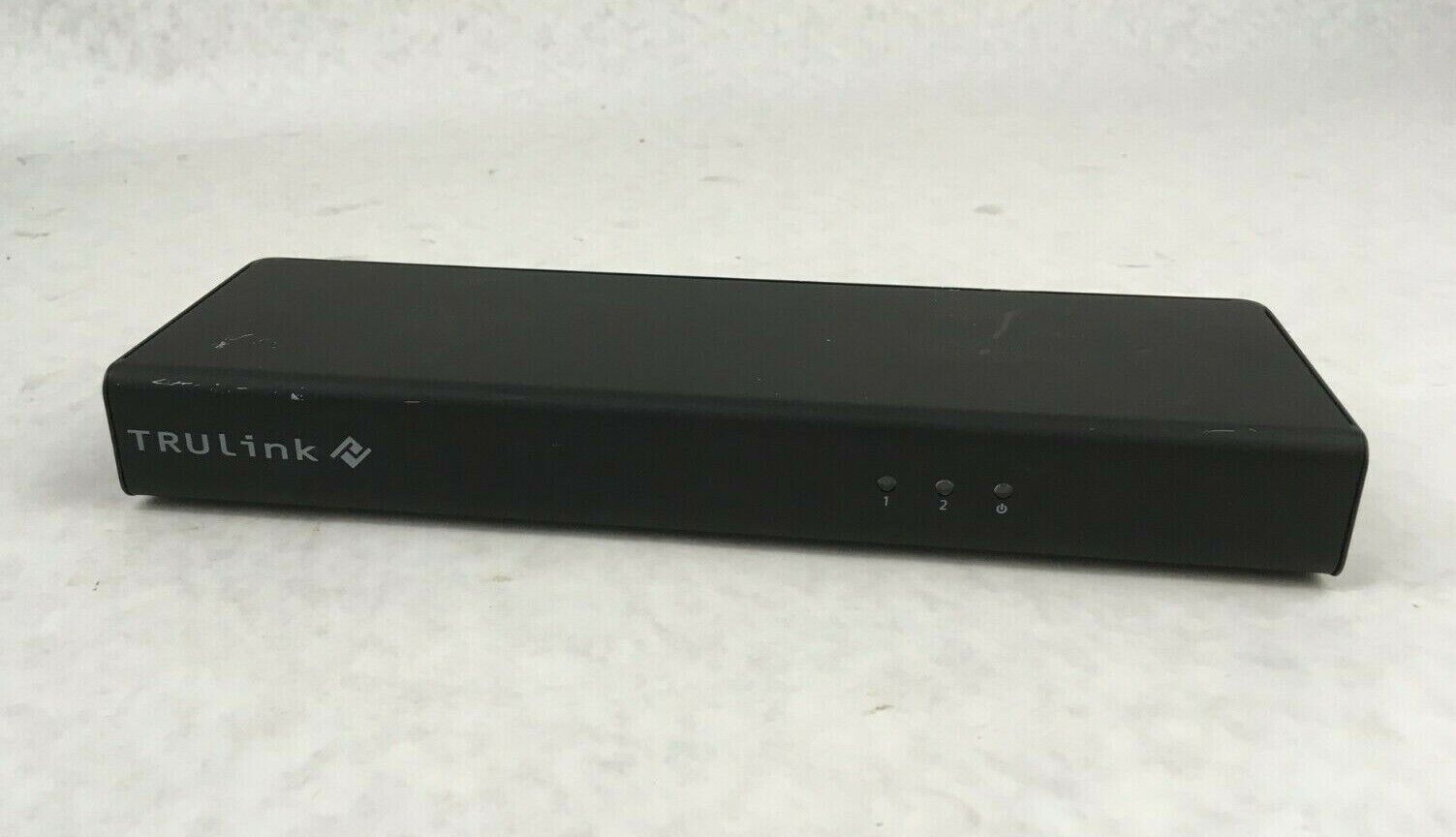 TRULINK 40471 2-Ports HDMI External Video Audio Splitter