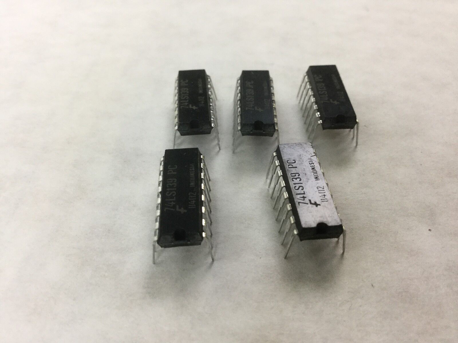 F-74LS139 PC, 16 Pin Dip (Lot of 5)