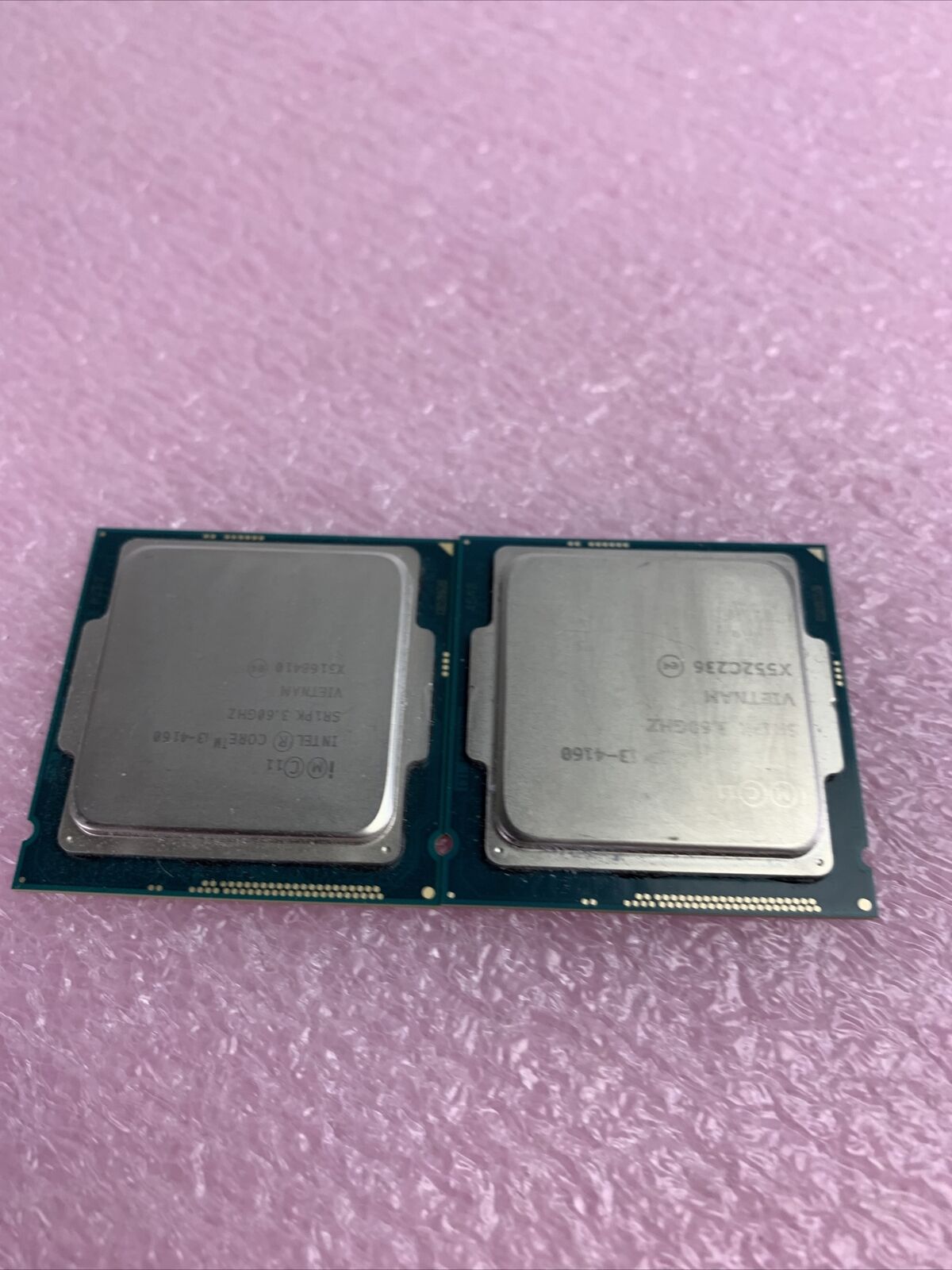 Lot of 2 intel Core i3-4160 SR1PK 3.6GHz Processors