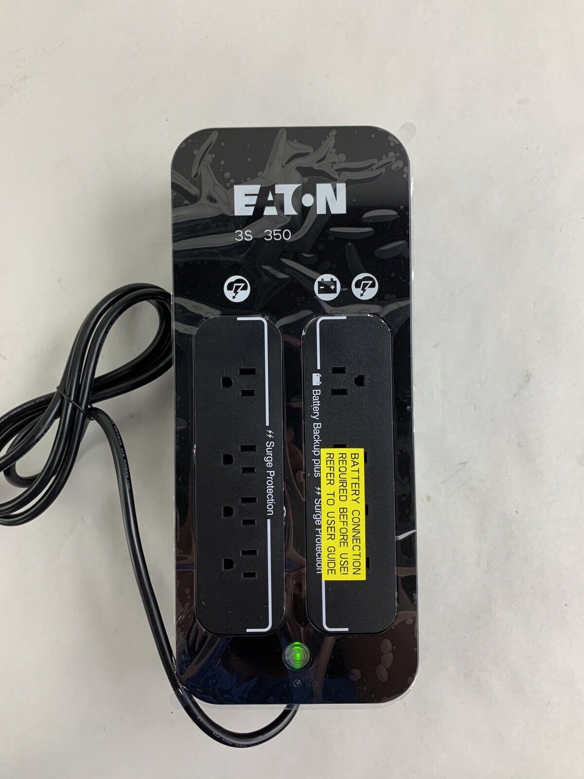 Box Opened Eaton 3S 350va / 200w  Battery Backup Surge Protection 3S350 Tested