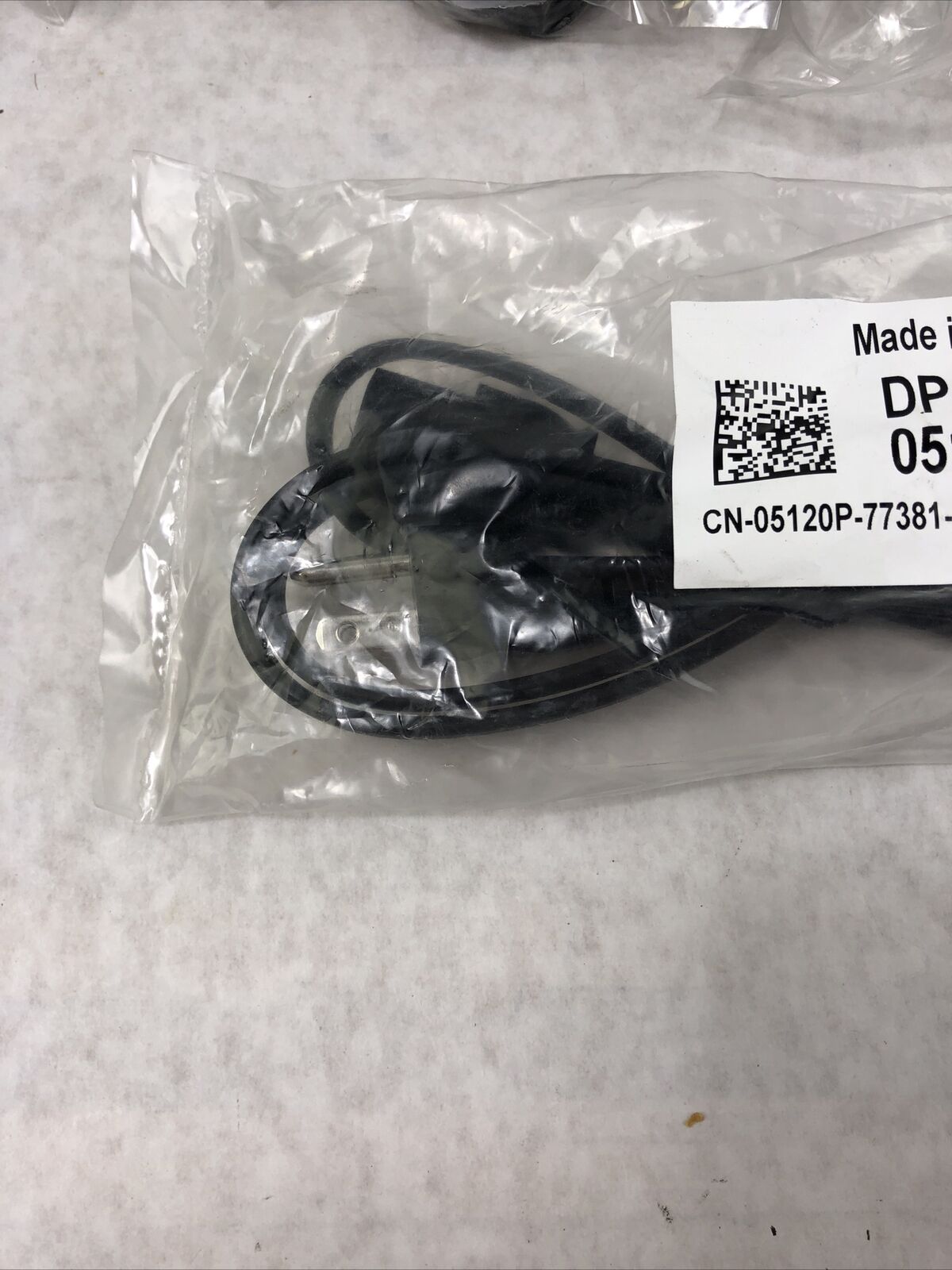 DELL 05120P Power Cable 6ft - Black (Lot of 10)