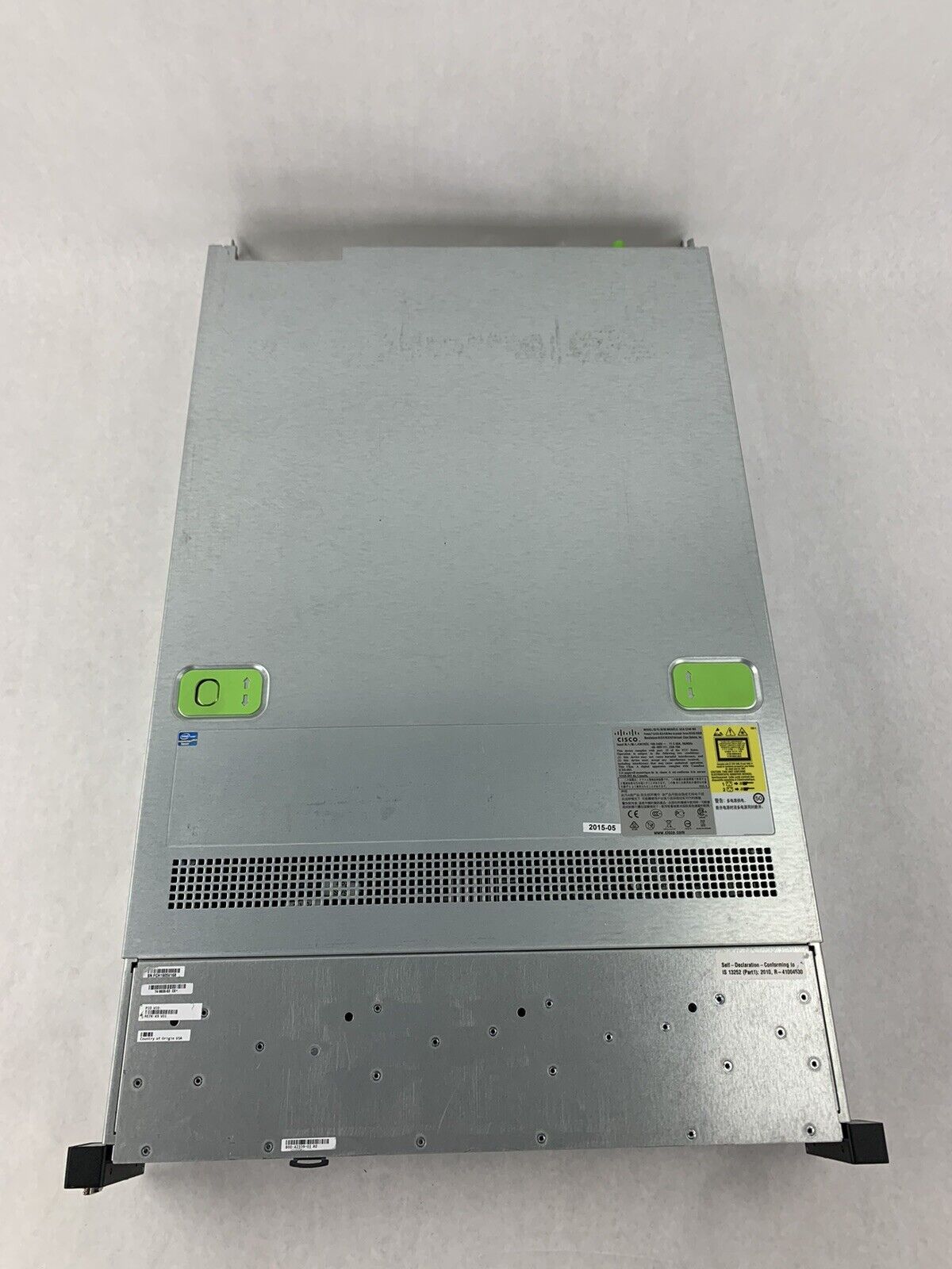 Cisco UCSC-C240-M3 2x Xeon E5-2640 2.25 GHz 64 GB RAM No OS No HDD