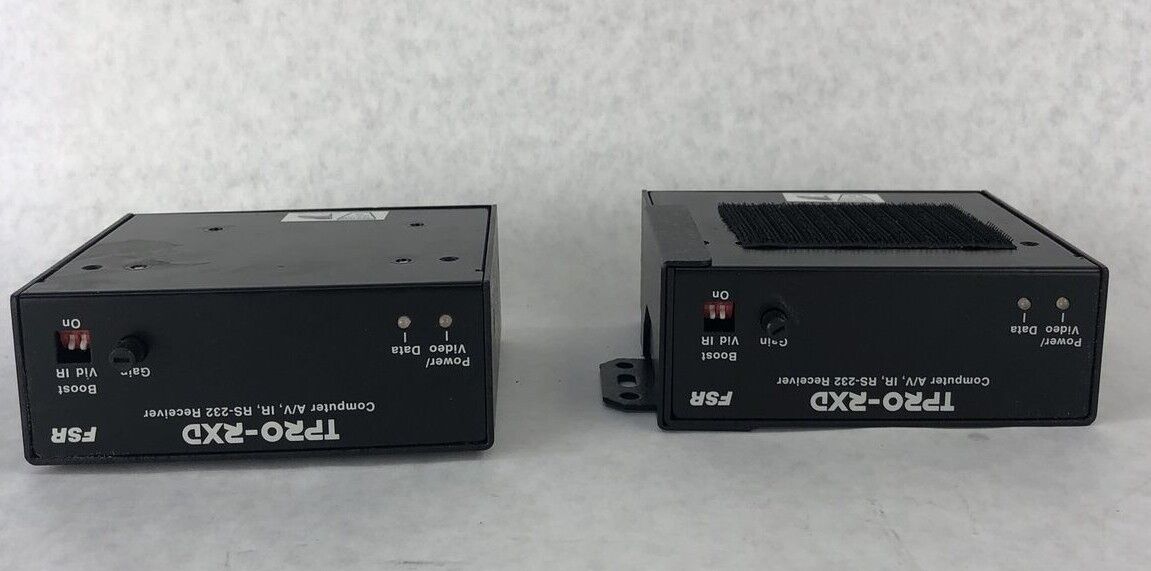 TPRO-RXD Computer A/V IR RS-232 Receiver (Lot of 2)