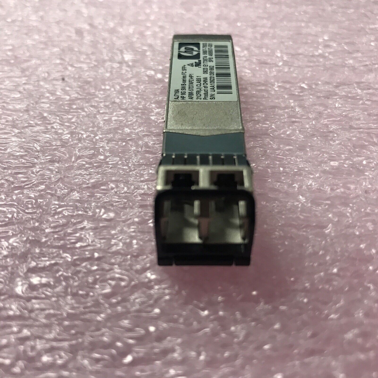 HP AJ716A 8G Fiber Channel FC SFP+ Transceiver Module AJ716-63001 (Lot of 12)