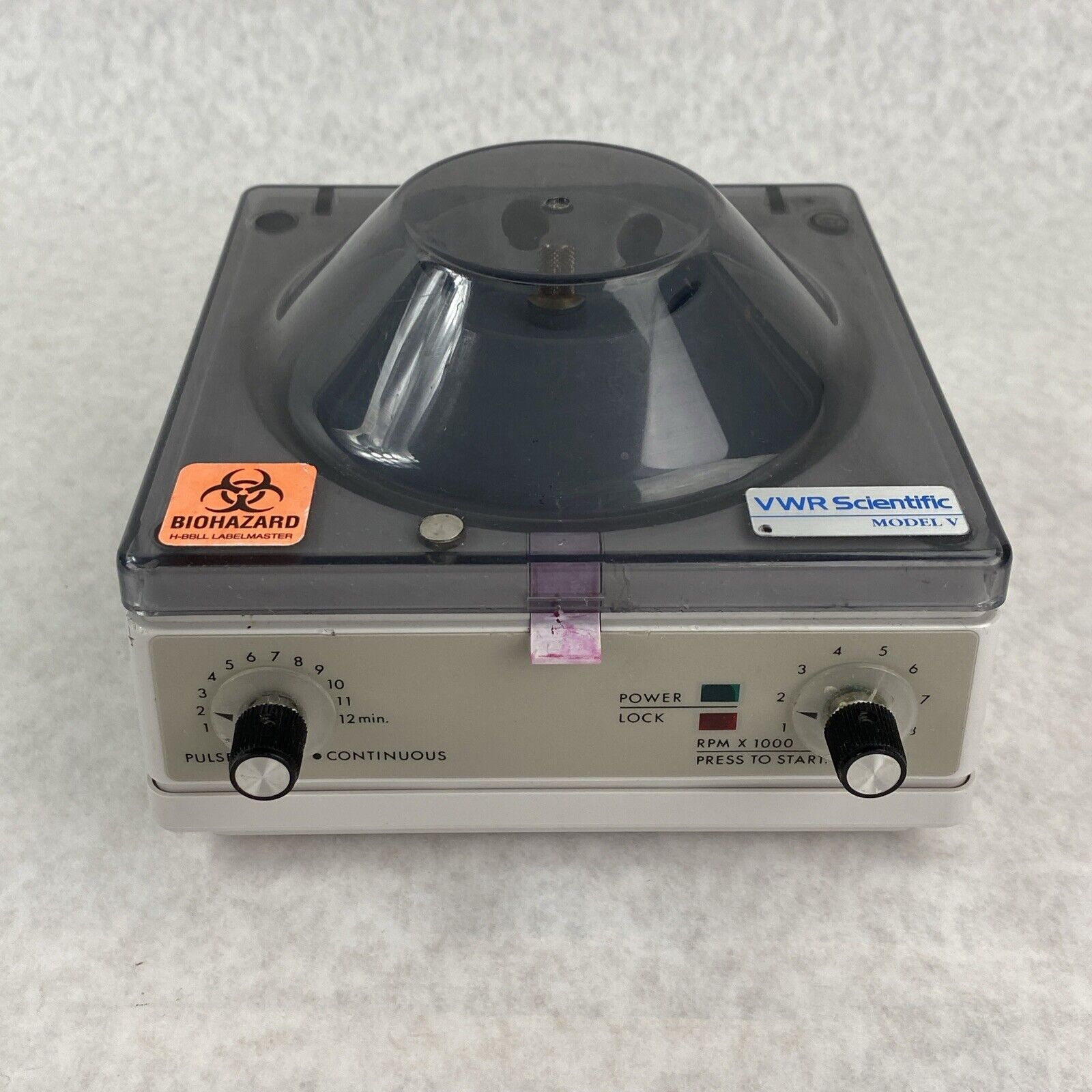 VWR Scientific Model V Micro Centrifuge w/ Power Cord