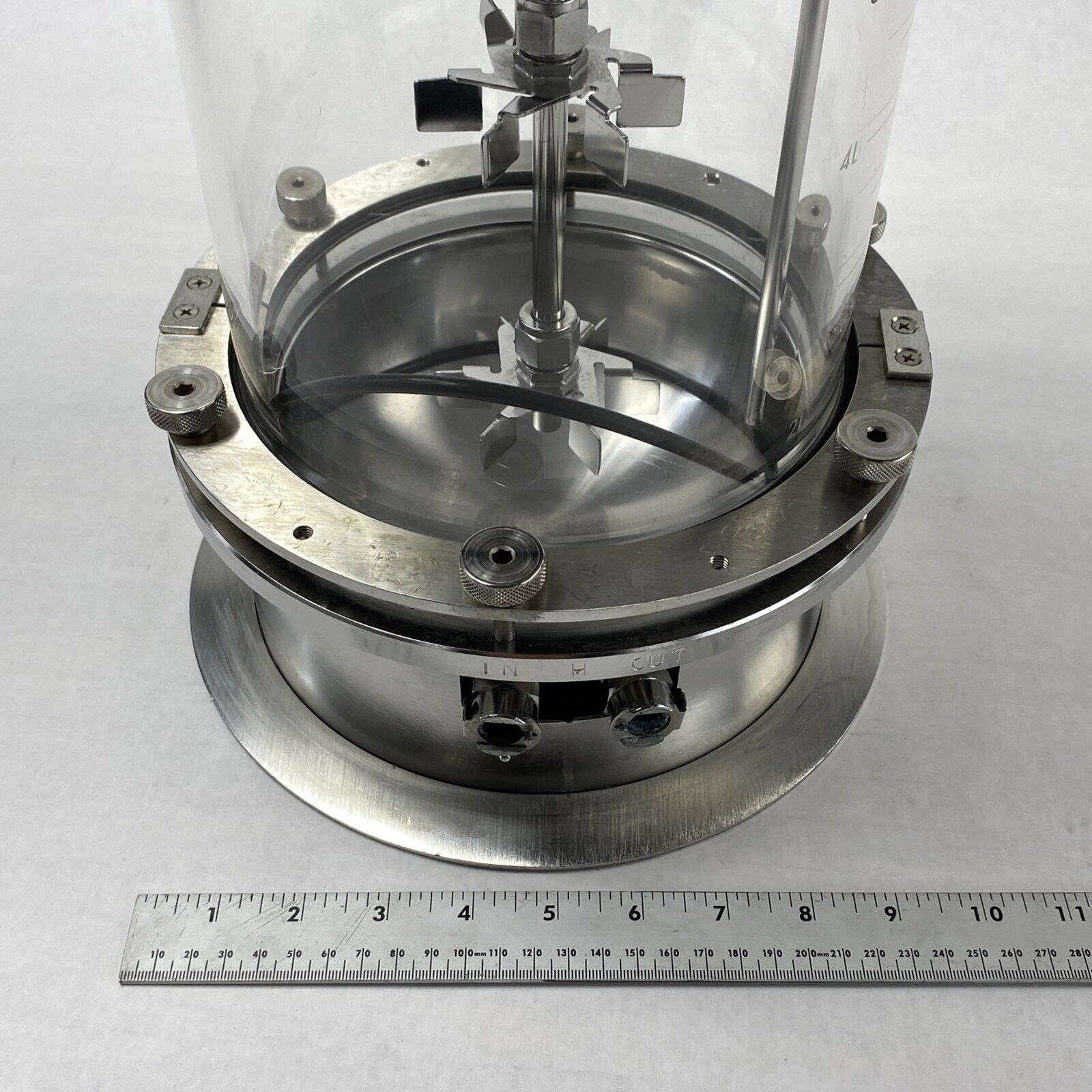 New Brunswick Scientific Q525700 5L Vessel Glass Bioreactor