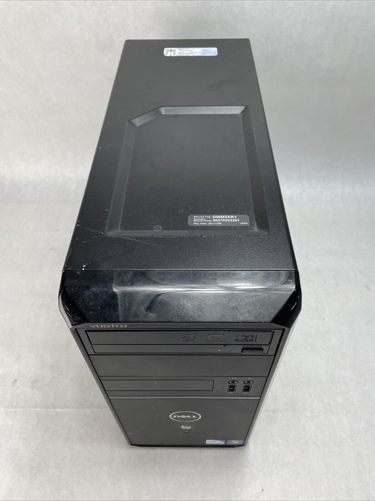 Dell Vostro 260 MT Intel Pentium G630 2.7GHz 6GB RAM No HDD No OS