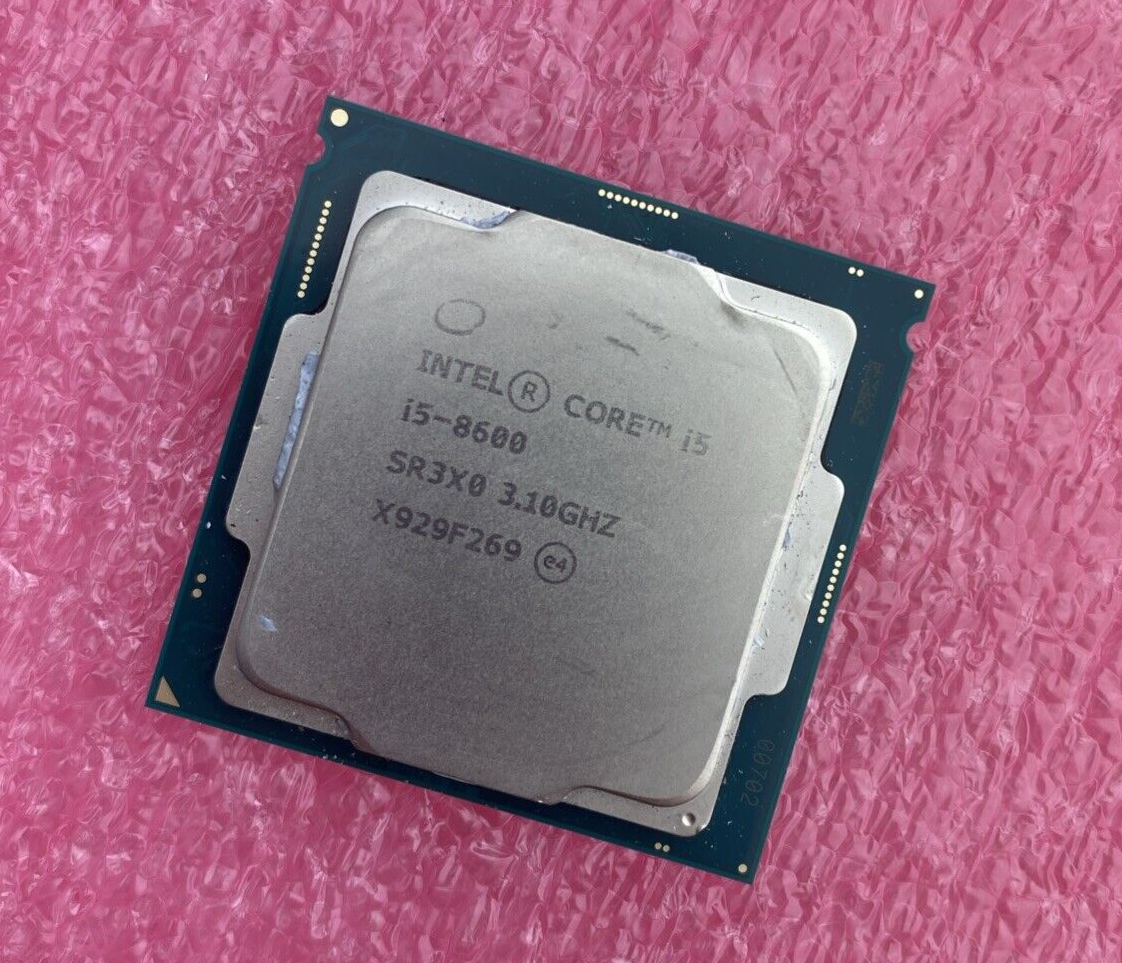 Intel Six Core i5-8600 CPU Processor 3.10GHz LGA1151 SR3X0