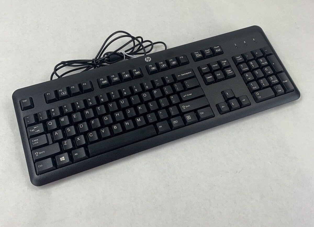 Lot 2 HP USB Wired Keyboard Model KU-1156