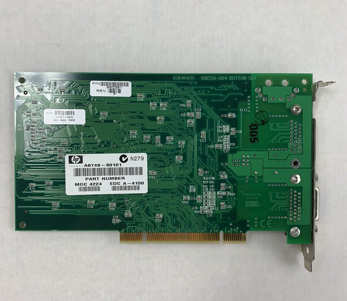 HP A6749-69101 Single-port MUX PCI Multiplexer Interface Board A6749-60101