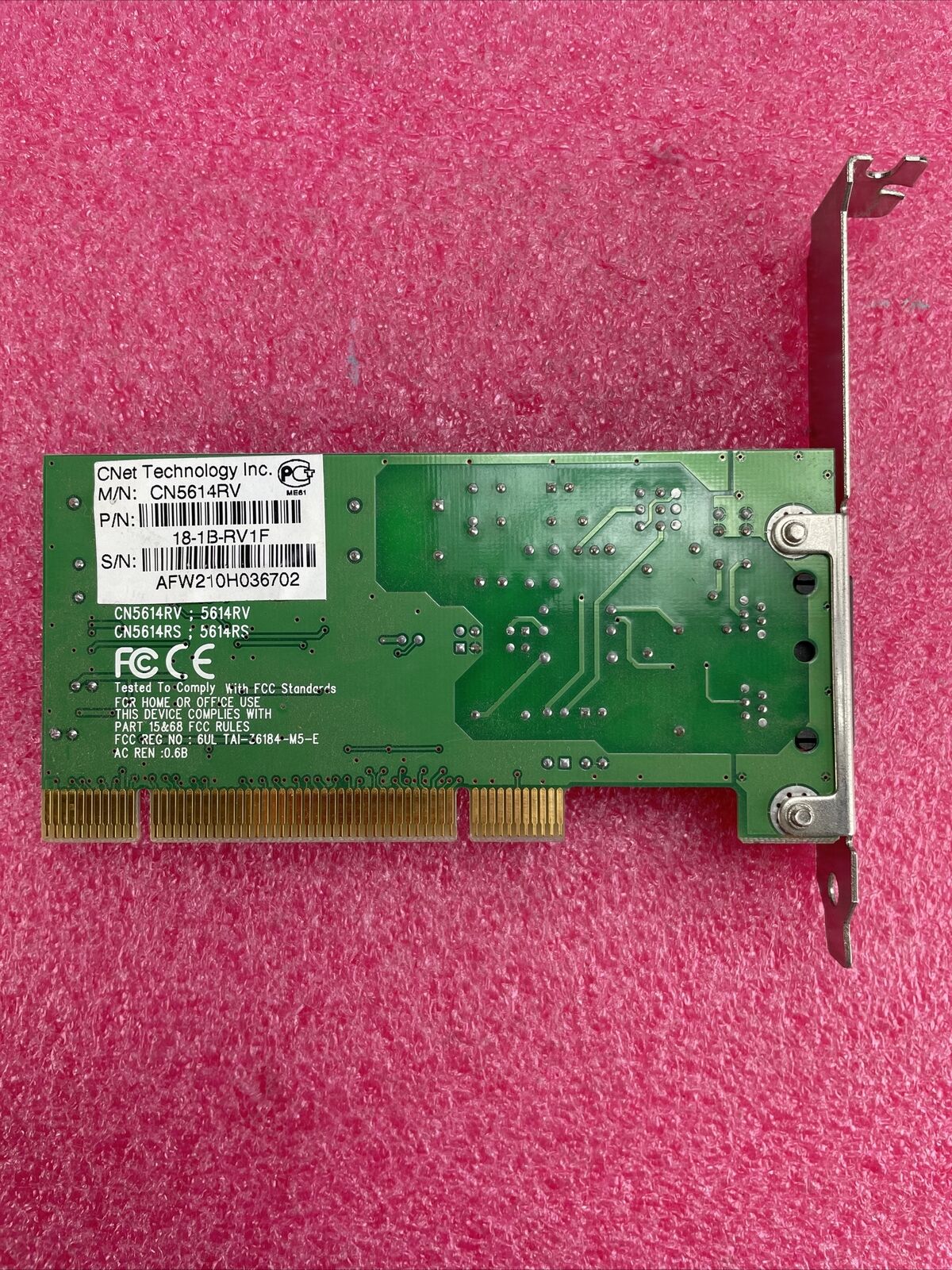 Conexant HSFi CX11252-11 CPCM0P9006-01 Modem Card