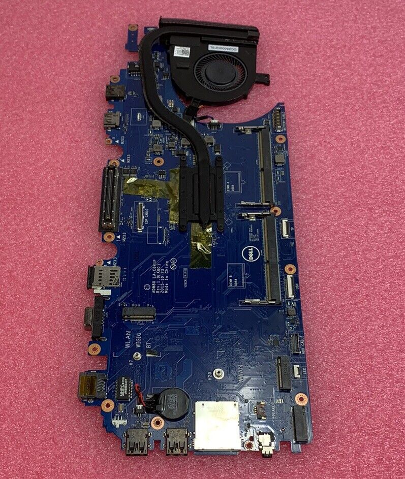 Dell JGMFT Latitude E5570 Laptop Motherboard Intel Core i5-6200U 2.3GHz