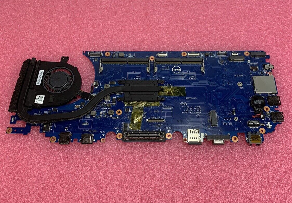 Dell JGMFT Latitude E5570 Laptop Motherboard Intel Core i5-6200U 2.3GHz