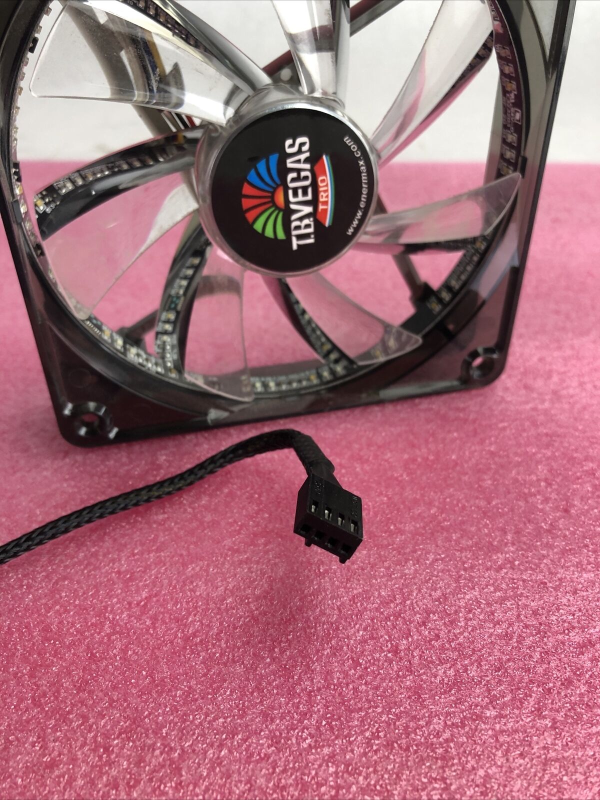 TBVEGAS UCTVT12P 120MM LED Fans With programed lighting