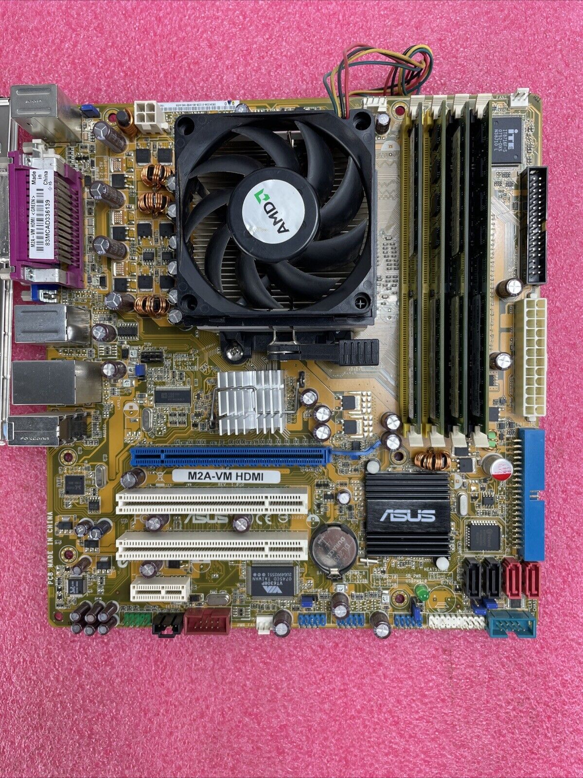 ASUS M2A-VM HDMI Motherboard AMD Phenom II x4 945 3GHz 8GB RAM