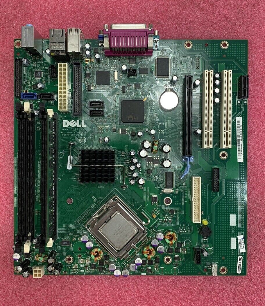 Dell OF8098 Motherboard Intel Pentium D 3.00GHz 2GB RAM w/ Shield