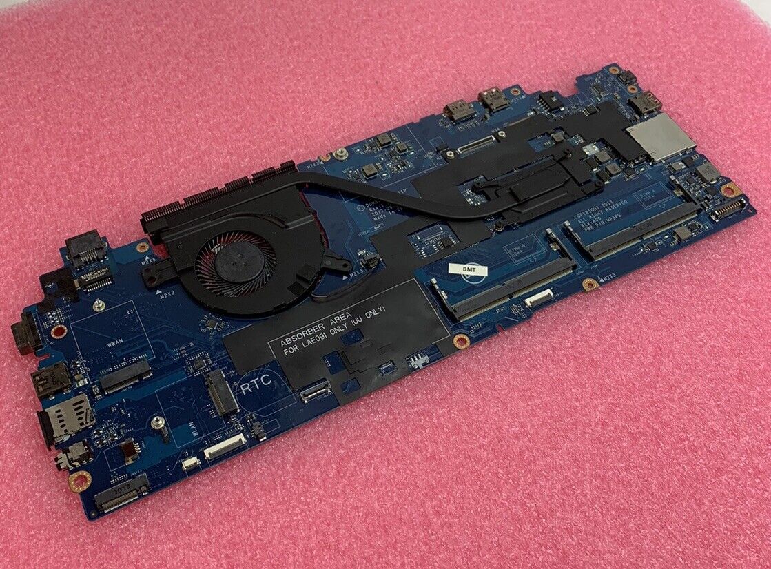 Dell D2N2V Latitude 5590 Laptop Motherboard Intel Core i5-7300U 2.6GHz No RAM