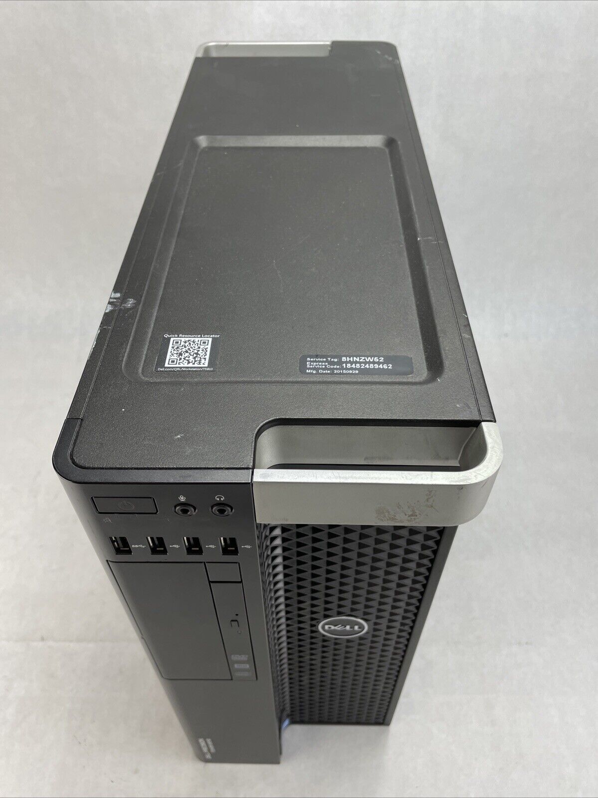 Dell Precision Tower 5810 MT Intel Xeon E5-2609 1.9GHz 16GB RAM No HDD No OS