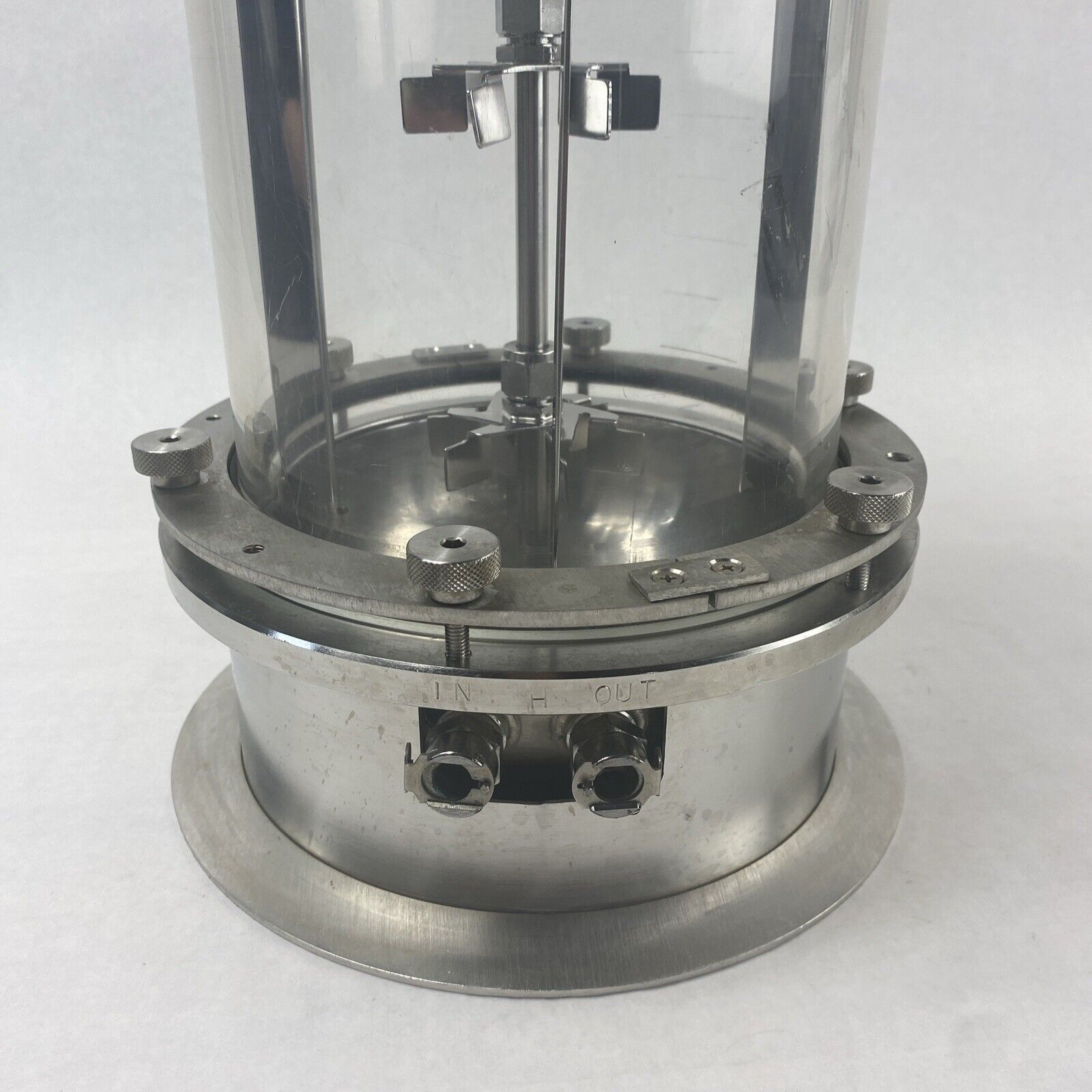 New Brunswick Scientific Q800400 5L Liter Glass Vessel Bioreactor