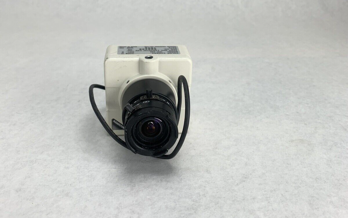 Hamilton ICD-505 Color Camera 1/3" 3.5-8mm Lens For Parts or Repair