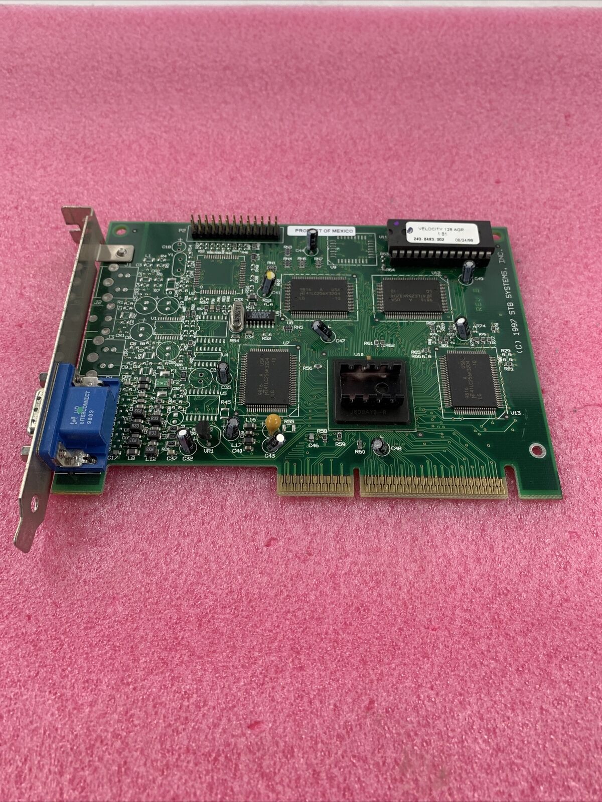 STB Systems Inc 210-0275-00X AGP Video Card Velocity 128