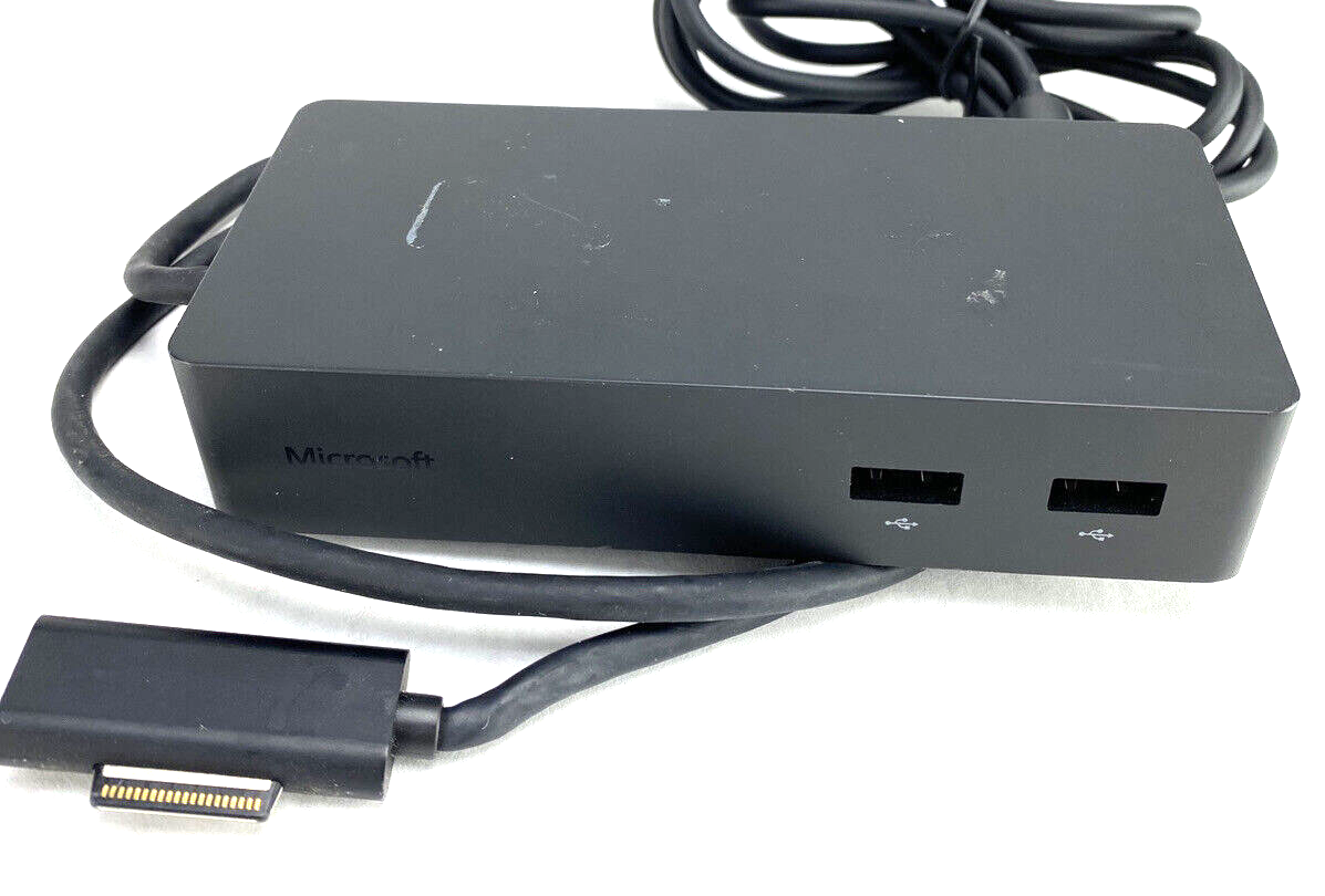 Microsoft 1661 Surface Docking Station T17 USB Mini Display Port + Power Adapter