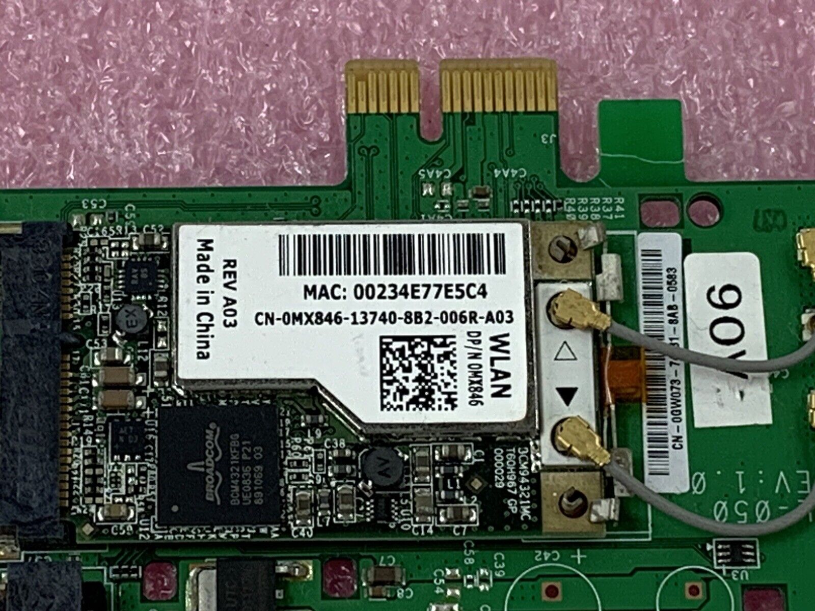 Dell 0MX846 Wireless Network Adapter