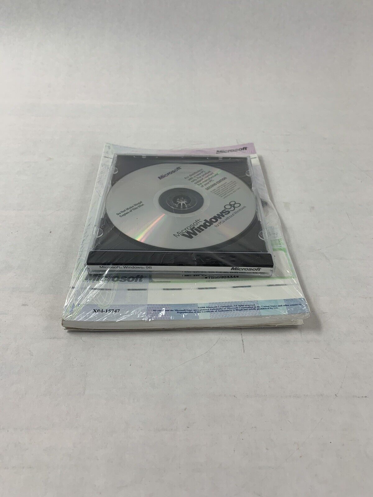 Microsoft Windows 98 Second Edition Full Operating System Sealed