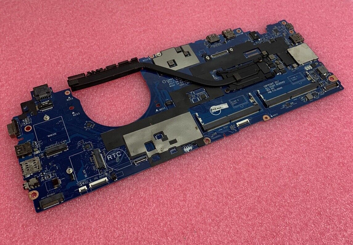 Dell M3HDV Latitude 5580 Laptop Motherboard Intel Core i5-7300U 2.6 GHz