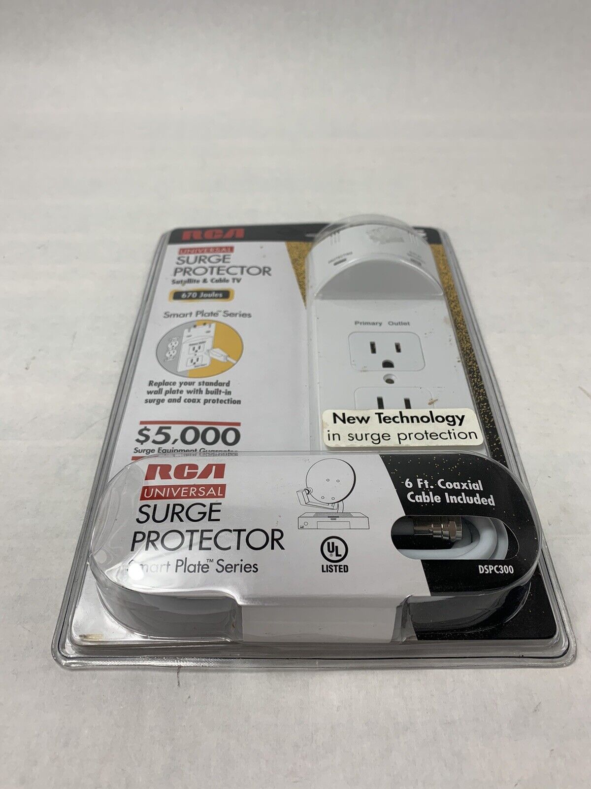 RCA Universal Surge Protector DBS DSPC300 NIB