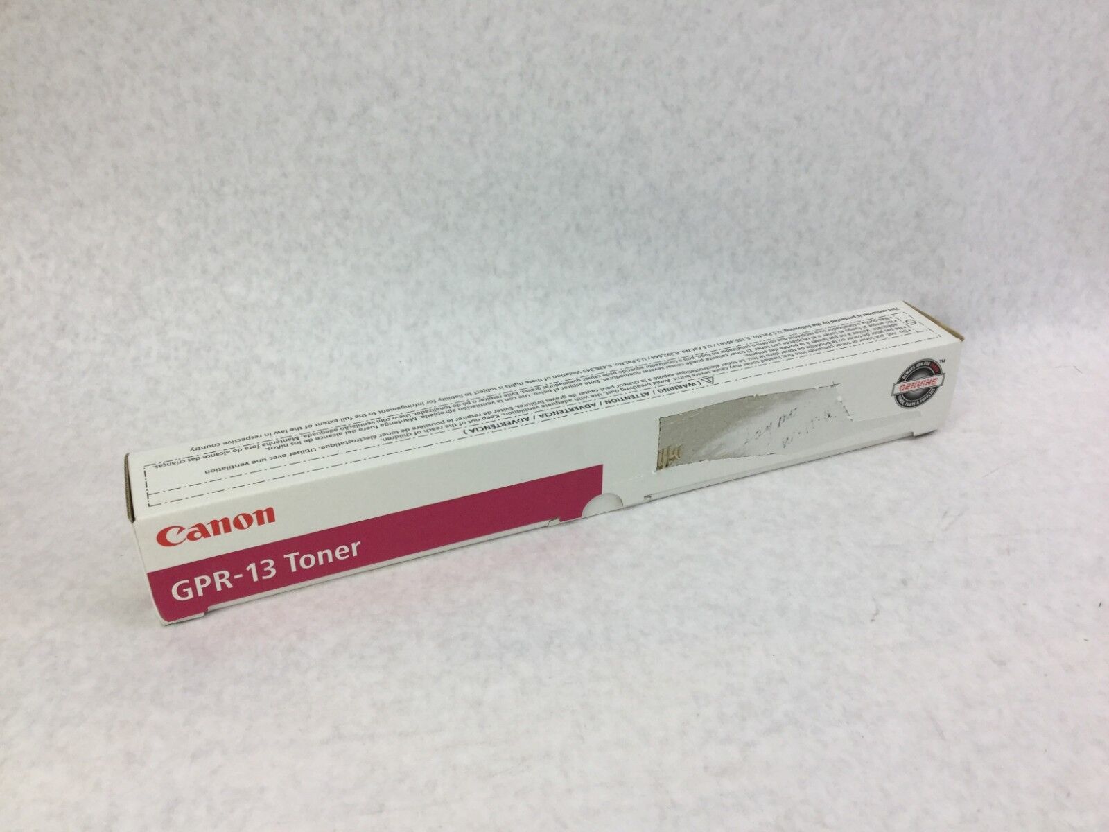 Genuine Canon GPR-13 Magenta Toner NIB