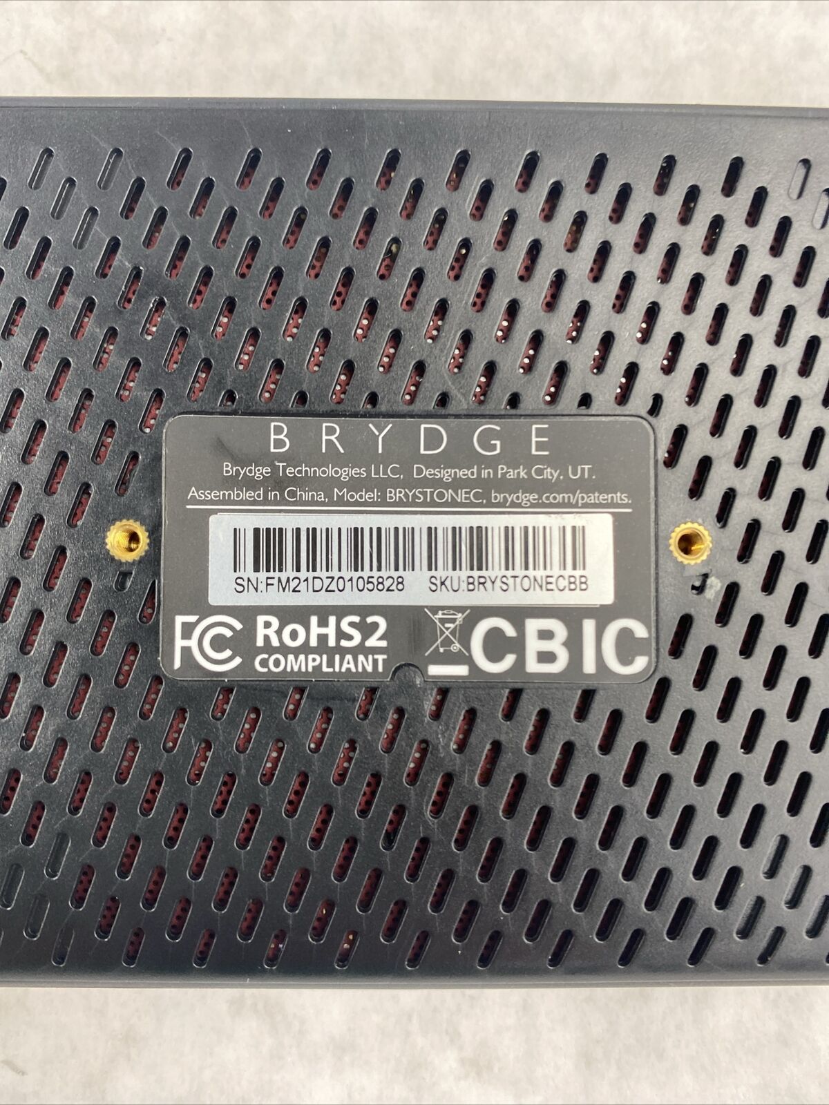 Lot( 5 ) Brydge BRYSTONEC USB-C HDMI DP SD microSD Docking Station NO ACCESSORIE