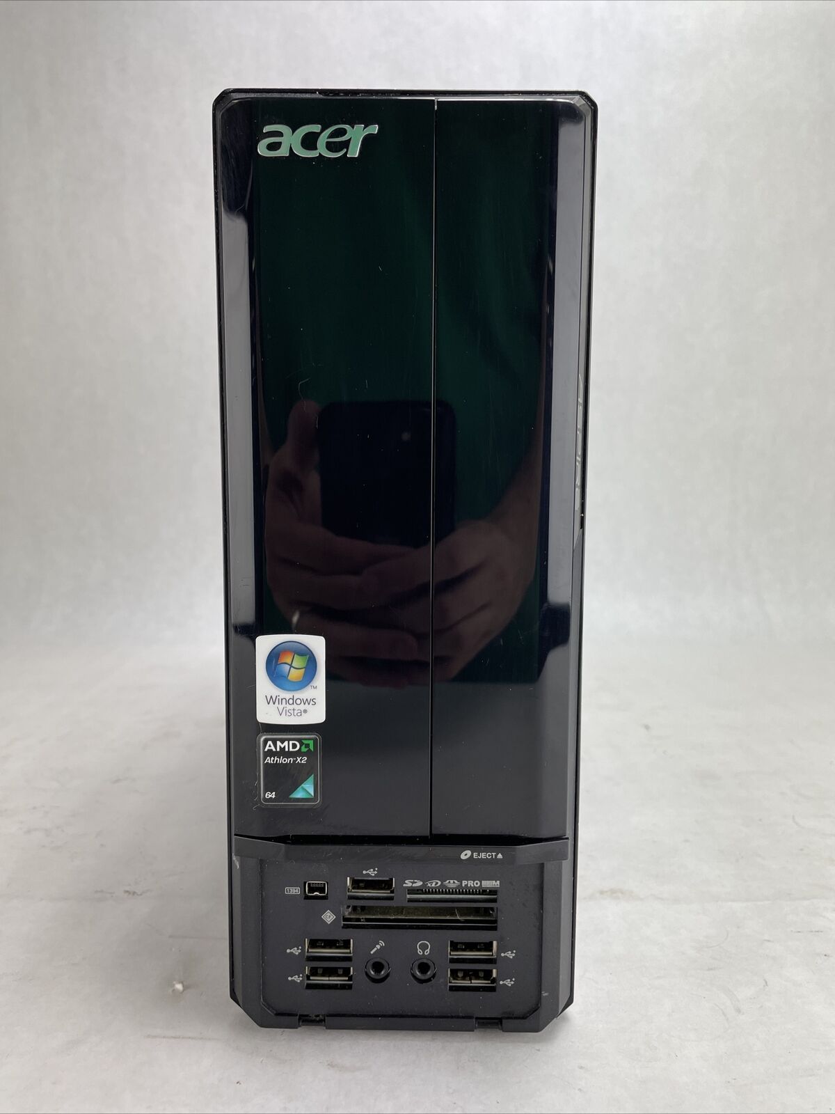 Acer Aspire X1300 AMD Athlon 7450 2.4GHz 8GB RAM No HDD No OS