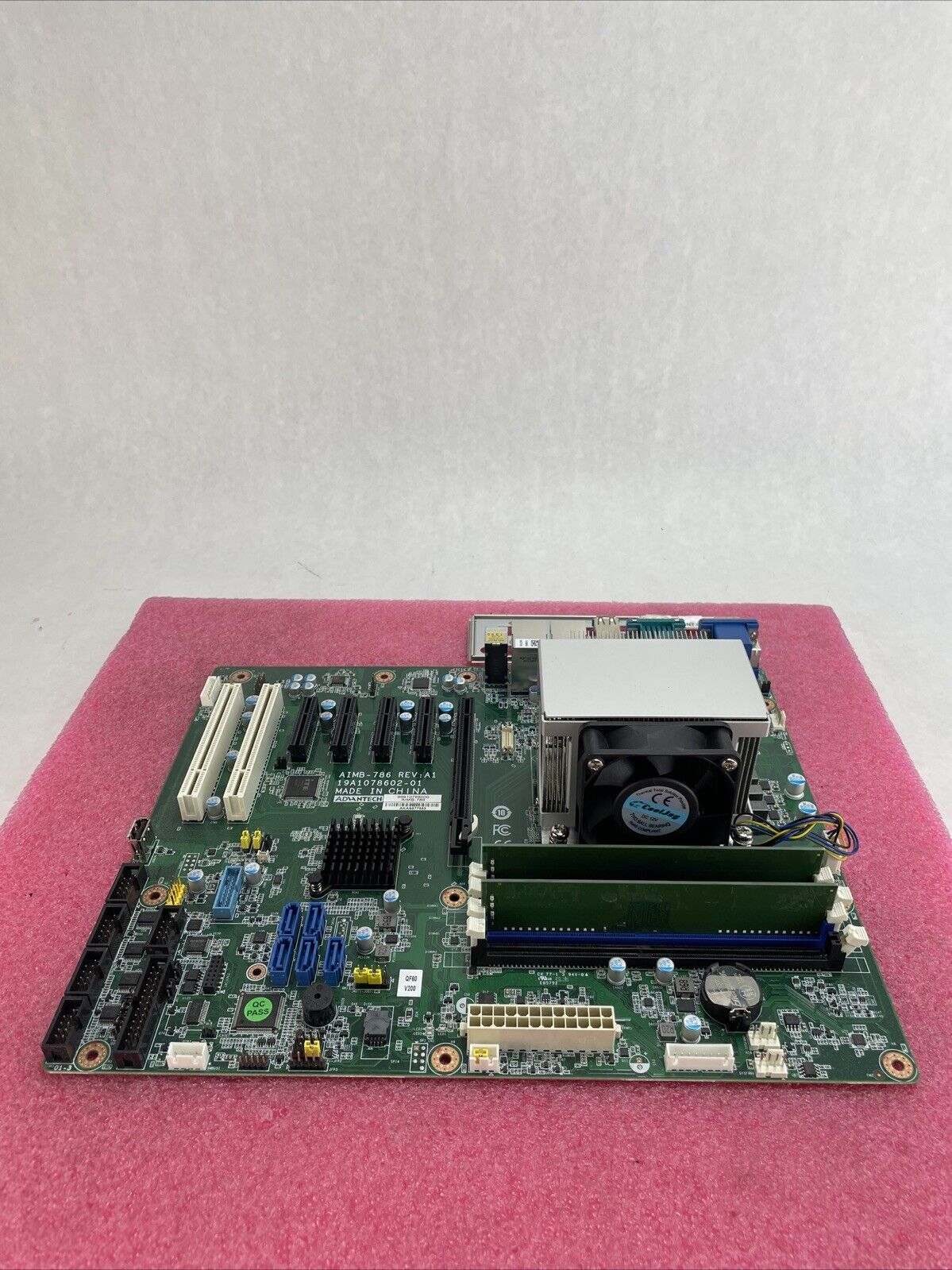 Advantech AIMB-786 Motherboard Intel Core i7-9700e 2.6GHz 16GB RAM w/Shield