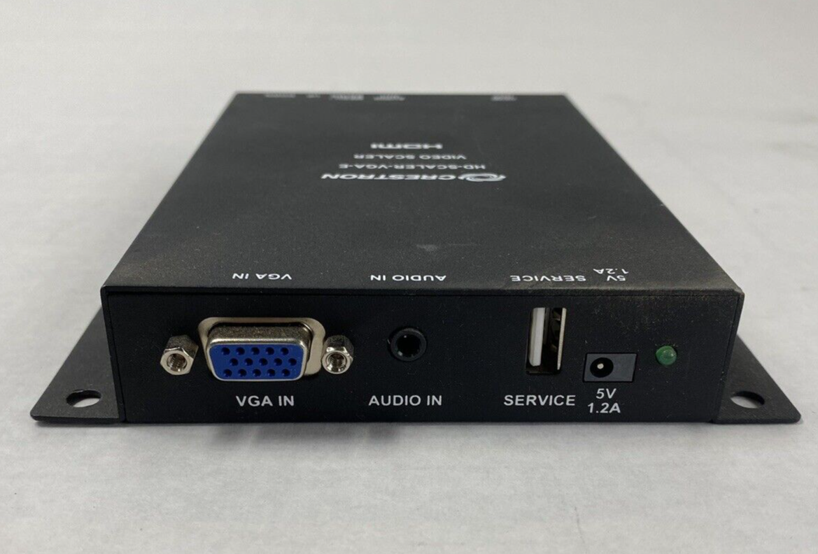 CRESTRON 6507571 HD-Scaler-VGA-E Video Scaler HDMI Untested