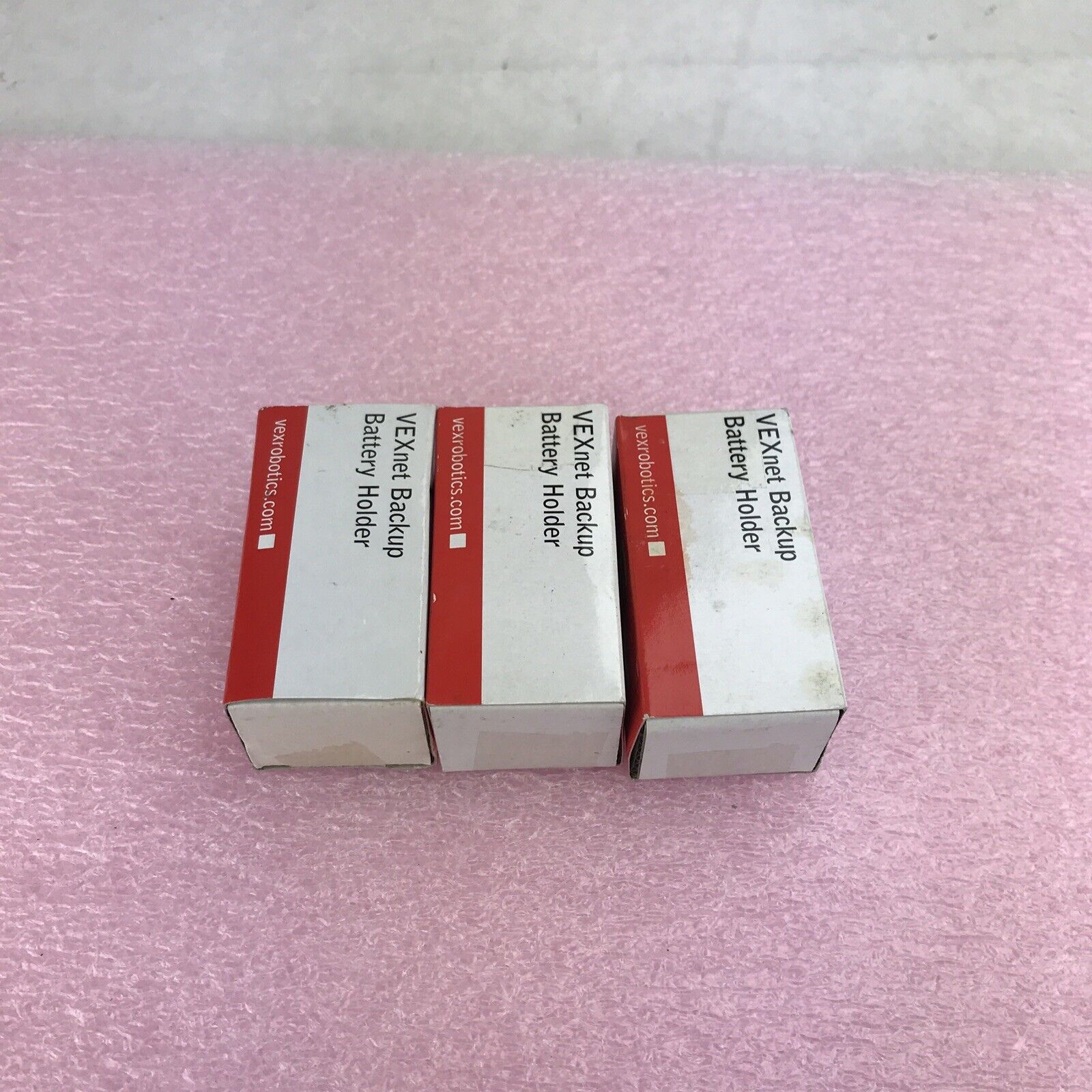 VEX Robotics #276-2243 VEXnet Backup Battery Holder (Lot of 3)