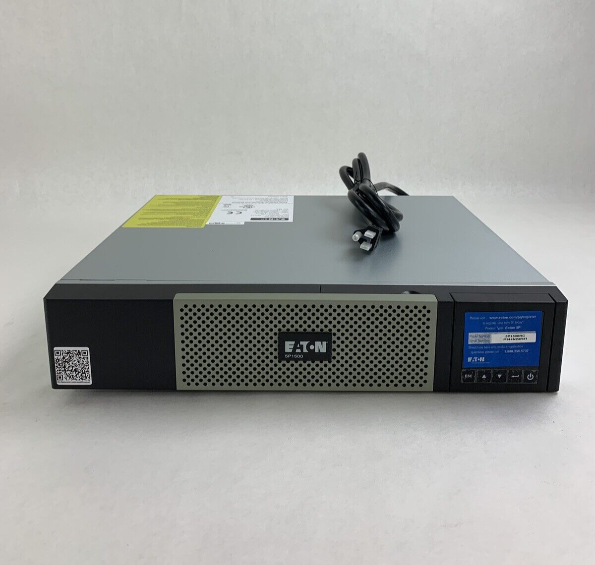 Eaton 5P1500RC 1440VA 1100W Compact 2U Rack Tower UPS Tested New Open Box