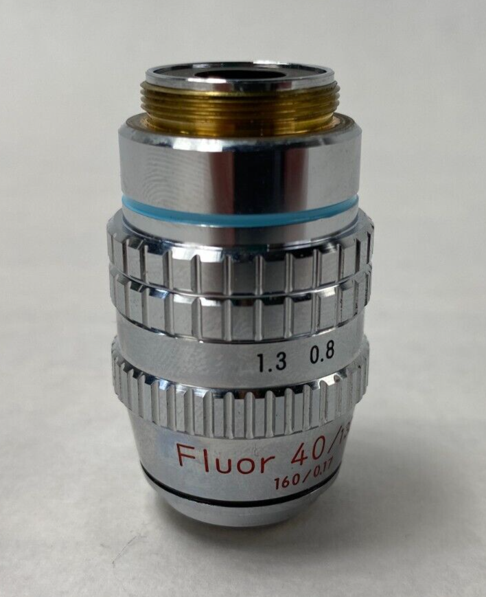 Nikon Fluor 40x 1.30 Oil Ph4DL 160/0.17 Microscope Objective Lens