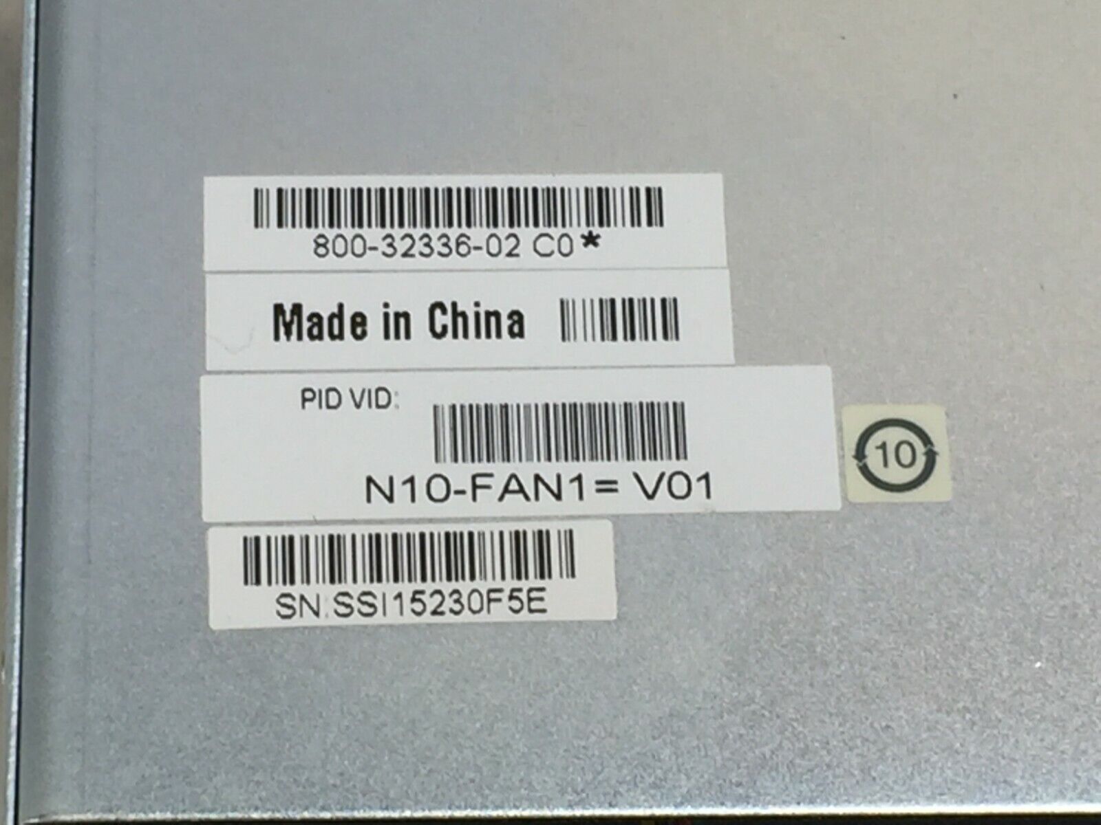 Cisco Cooling Fan Module N10-FAN1=V01