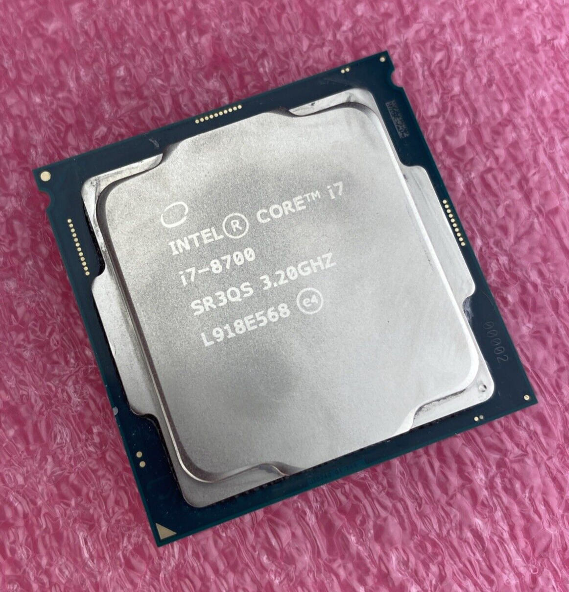 Intel Six Core i7-8700 CPU Processor 3.20GHz LGA1151 SR3QS