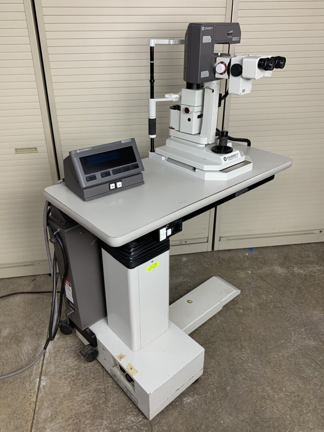 Coherent Lumens 7901YAG Ophthalmic Laser LDS20 Power and Table Tested