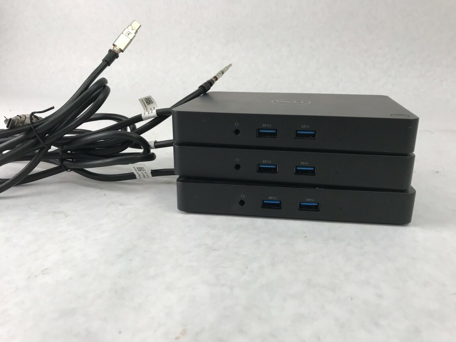 Dell K17A WD15 Docking Station Thunderbolt USB-C - Plug Cover Missing (Lot of 3)