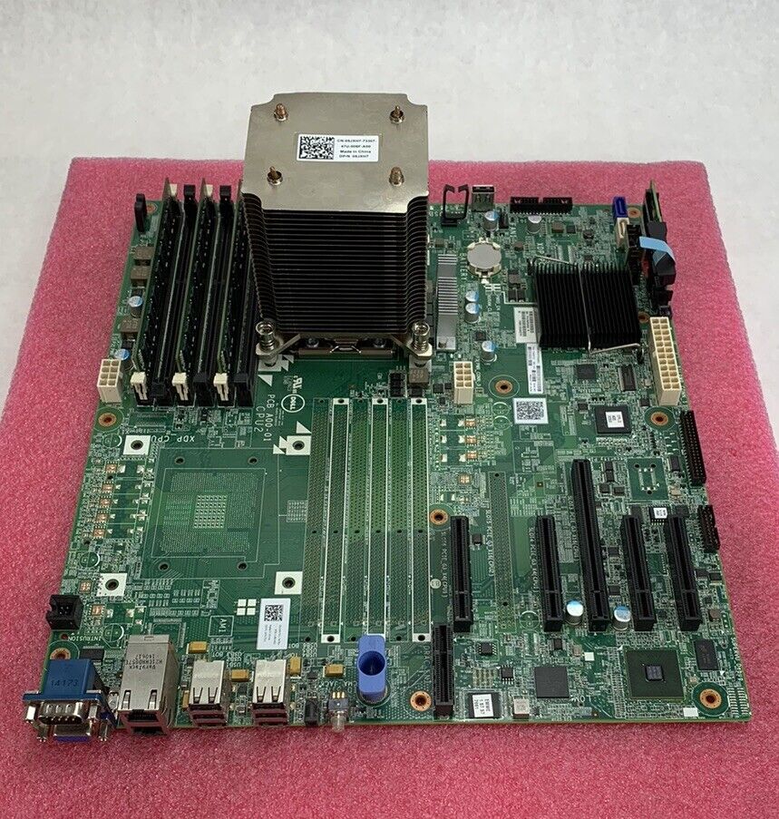 Dell Poweredge T320 Motherboard Xeon ES-2407 2.2 GHz 12GB RAM No I/O Shield