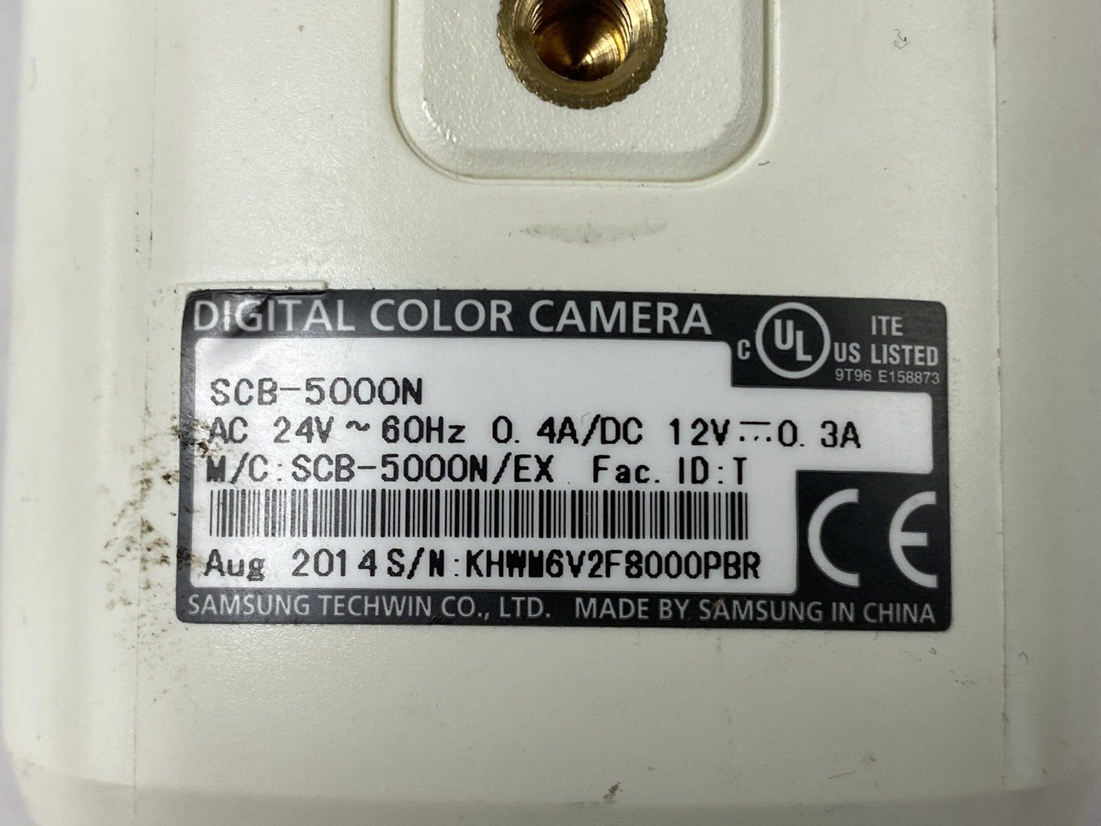 Samsung SCB-5000N Digital Color Camera Tested