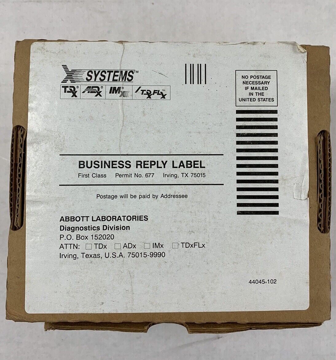 Abbot Laboratories TDxFLx Operational Software Revision 3.0