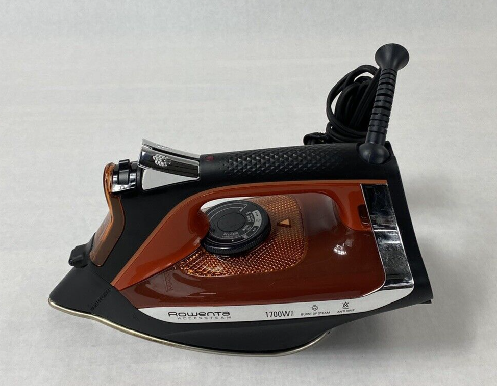 Rowenta DW2360 Stainless Steel Steam Iron 1700W Power Tested